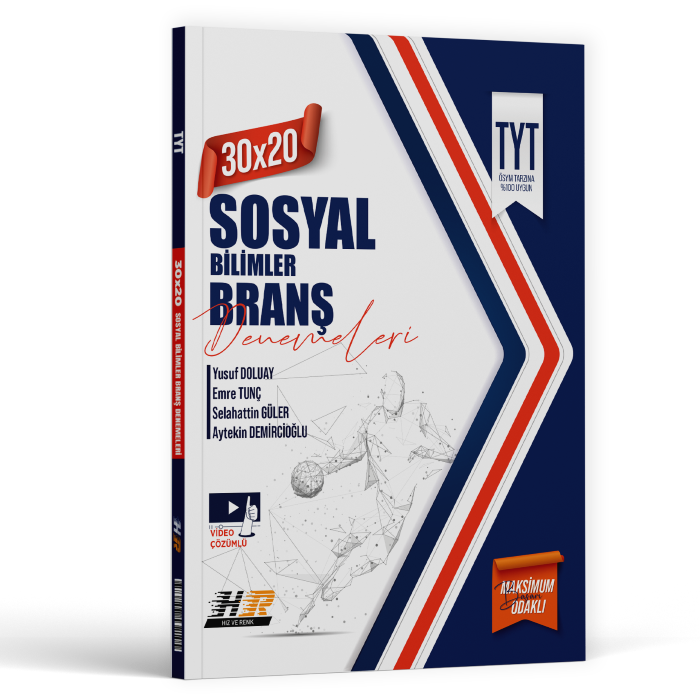 TYT HIZ ve RENK DENEME SOSYAL BLM (30*20) - 25-26